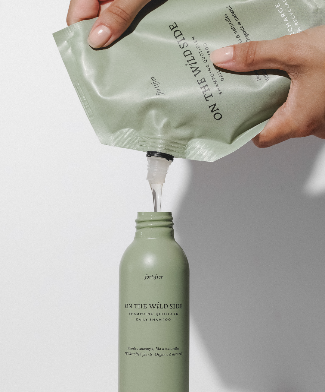 Shampoo refill 400ml + bottle and pump