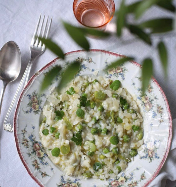 Recette de Risotto Végétal avec Chiara de Bacididama