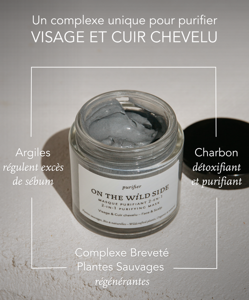 Masque purifiant 2-en-1 - 100ml