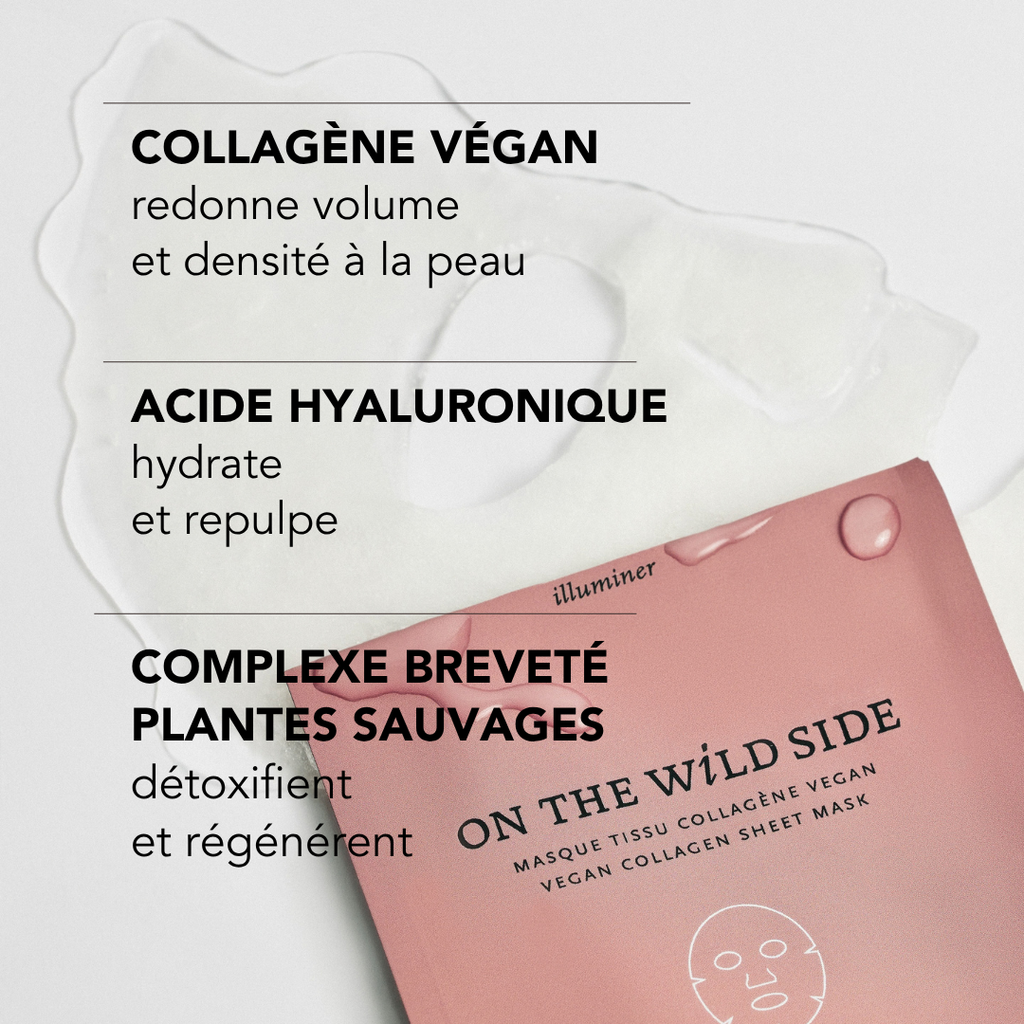 Masques Collagène Vegan - Lot de 3