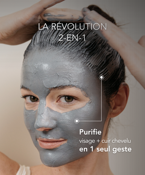 Masque purifiant 2-en-1 - 100ml