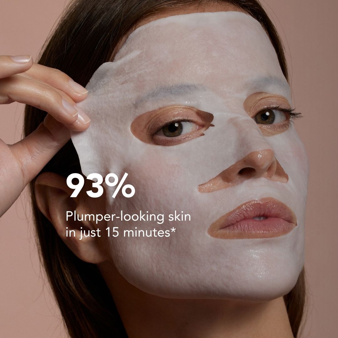 Plumping Vegan Collagen Masks - Set of 3 : Plumper-looking skin in just 15 minutes