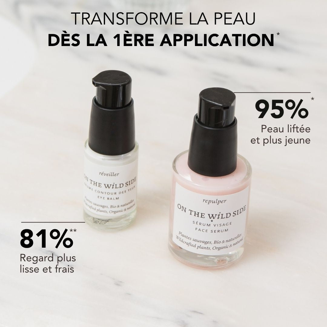 Duo "Lissant visage et yeux" : Transforme la peau dès la 1ère application, peau liftée et plus jeune